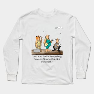 Funny Spectickles Classical Music Humor Long Sleeve T-Shirt